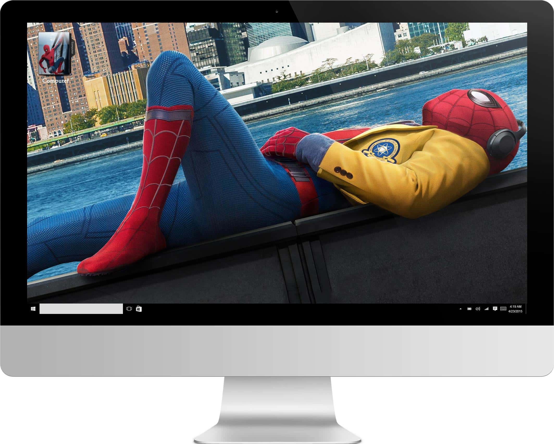 Spider Man Homeing Windows Theme