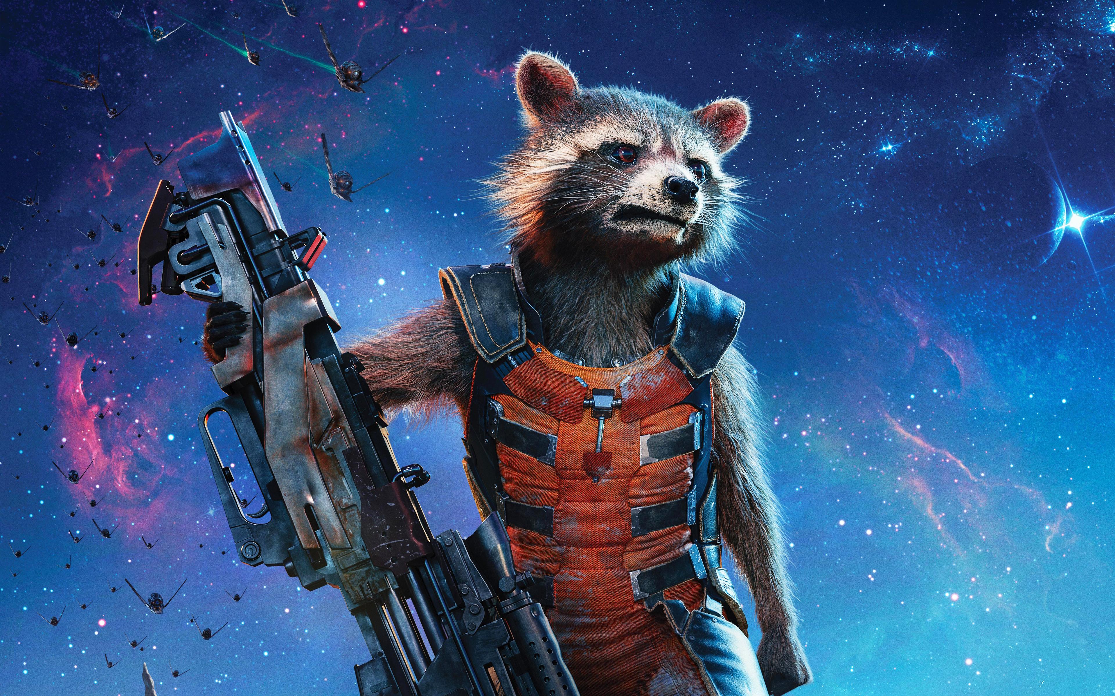 Rocket Raccoon Guardians Of The Galaxy Vol HD Wallpaper