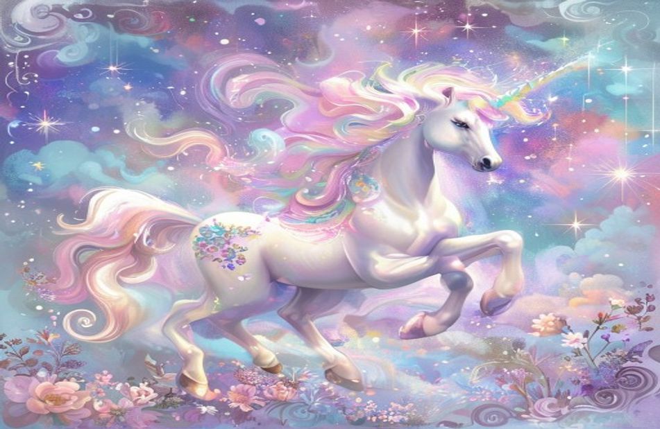 Unicorns Background