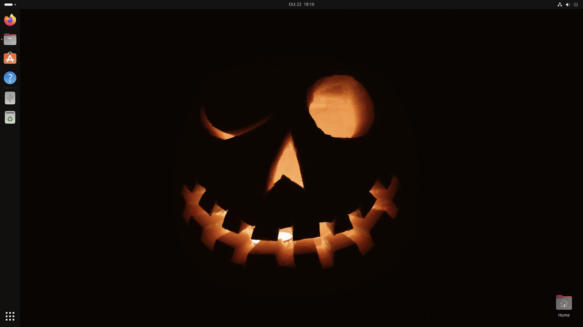 Spooky Halloween Desktop Wallpaper For Ubuntu