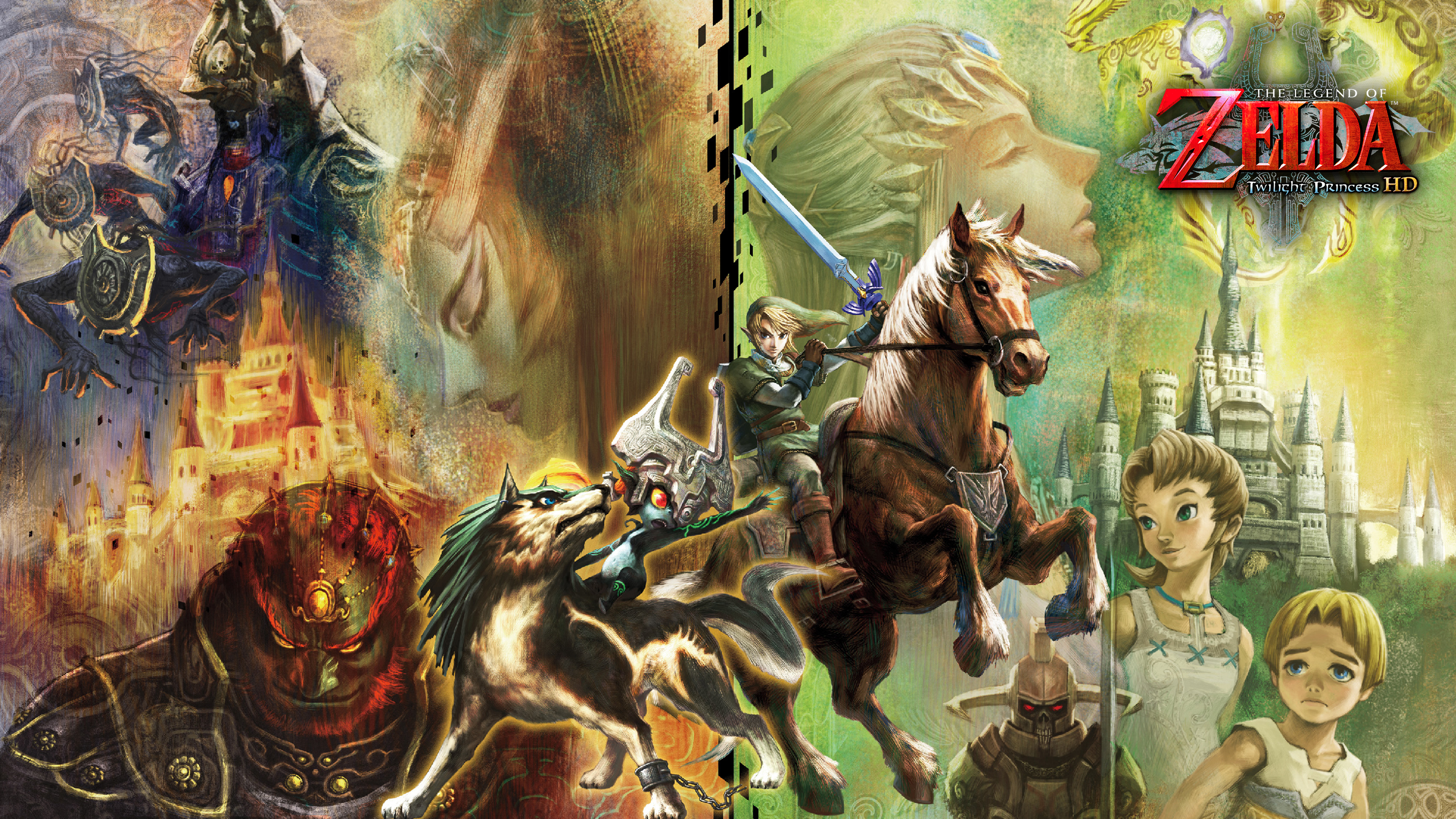 The Legend of Zelda Twilight Princess HD 4K Wallpaper by