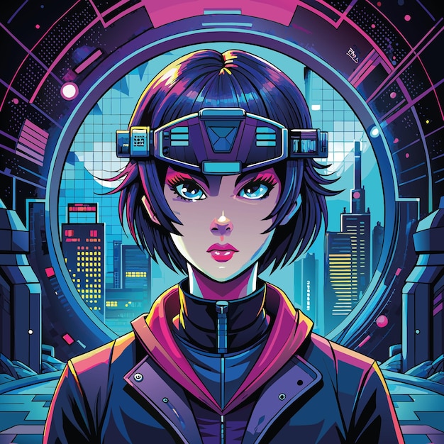 Una Chica Soltera Y Colorida Wallpaper