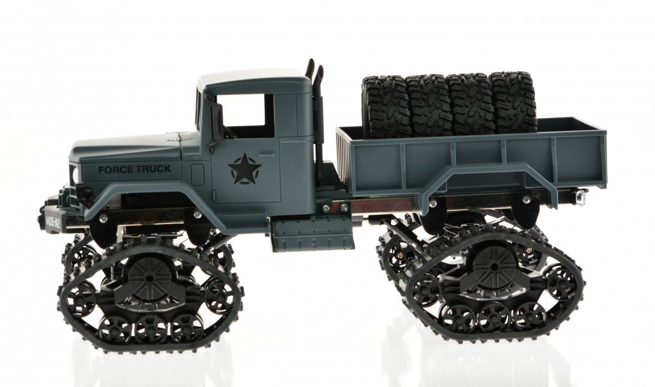 Gettington Cis Scale Remote Controlled Army Truck With