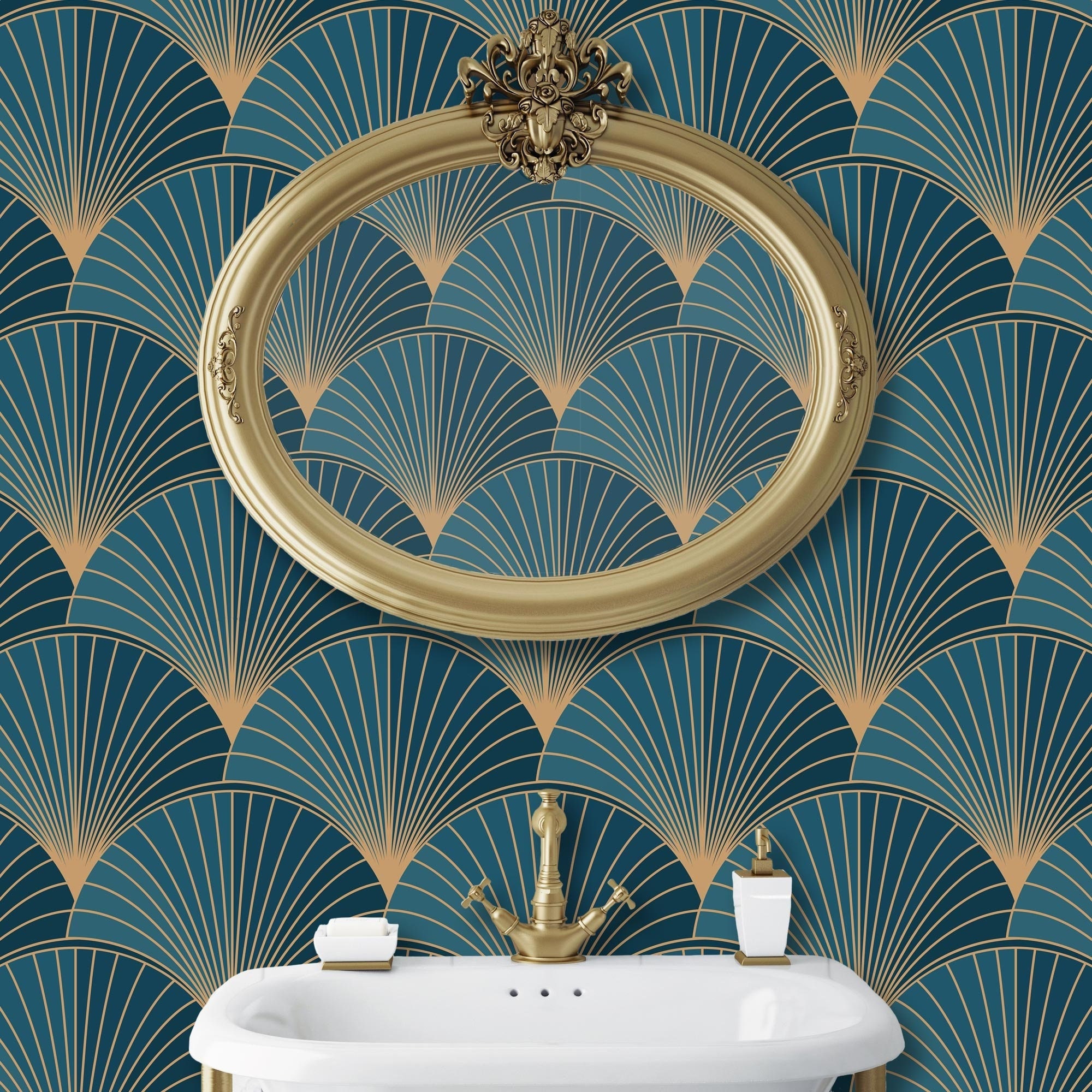 Art Nouveau Background Wallpaper