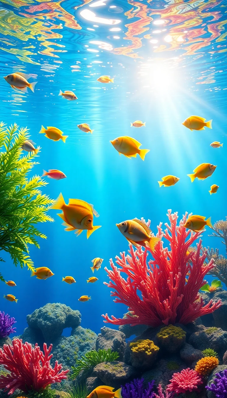 3d Aquarium Wallpaper