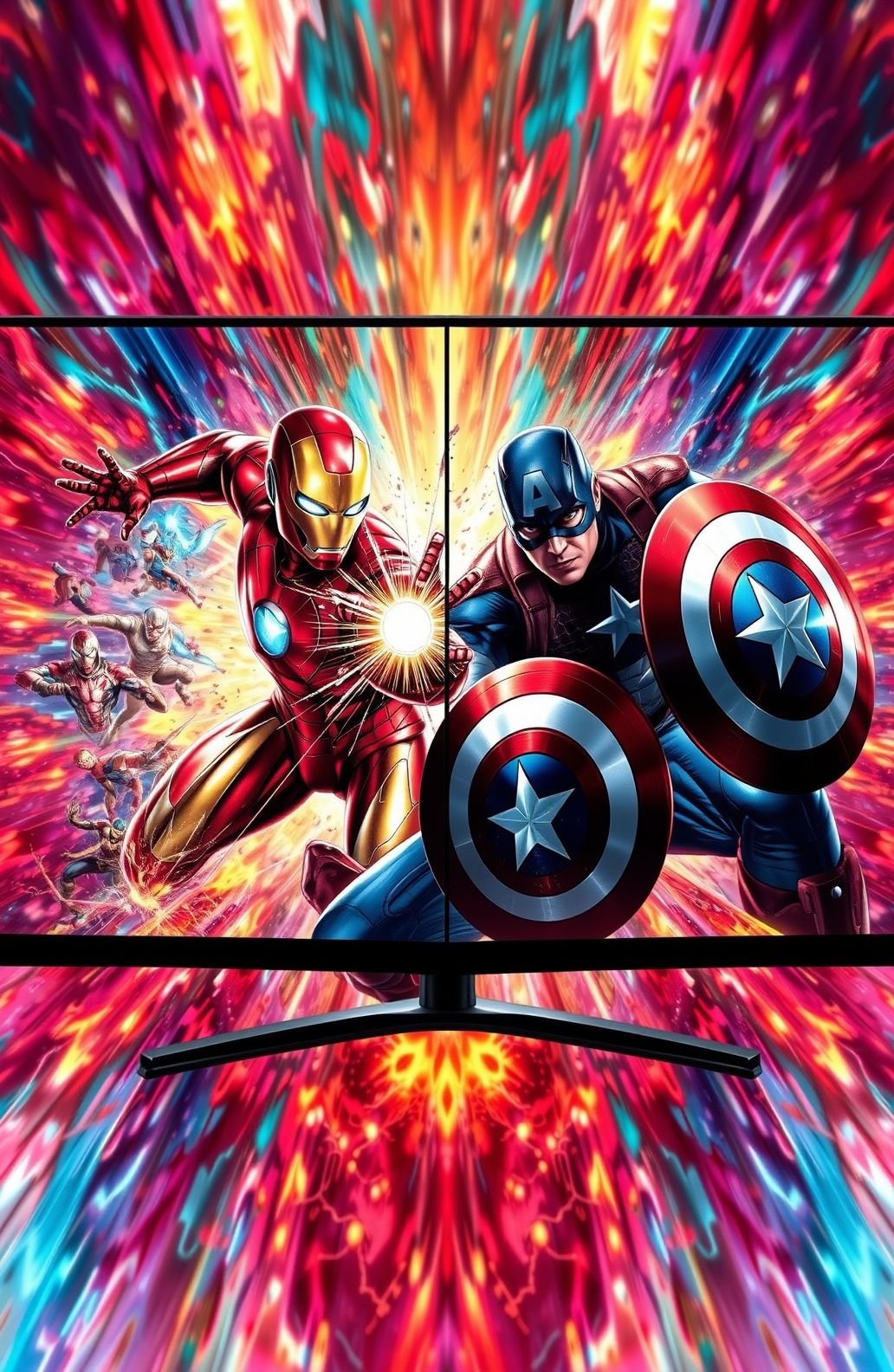 Marvel Dual Monitor Wallpaper