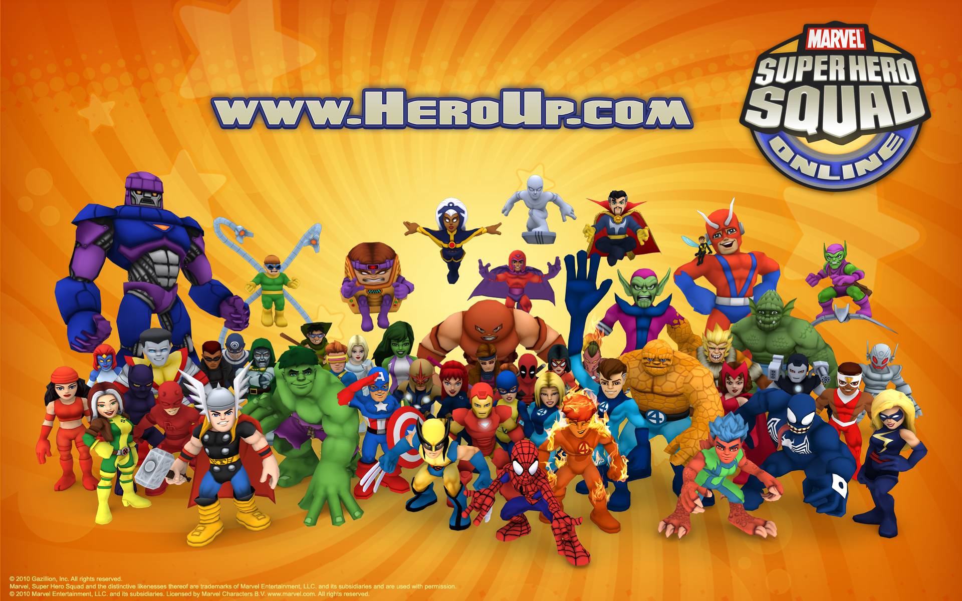 Marvel Super Hero Squad Online Wallpaper