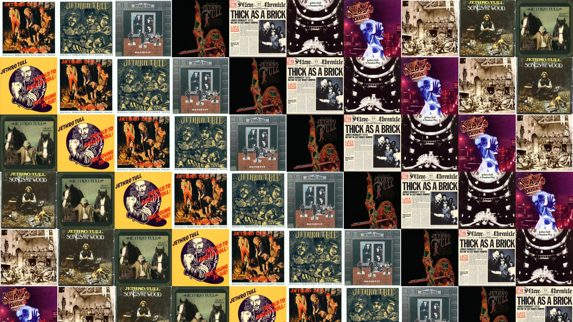 Jethro Tull This Was Stand Wallpaper Tiled