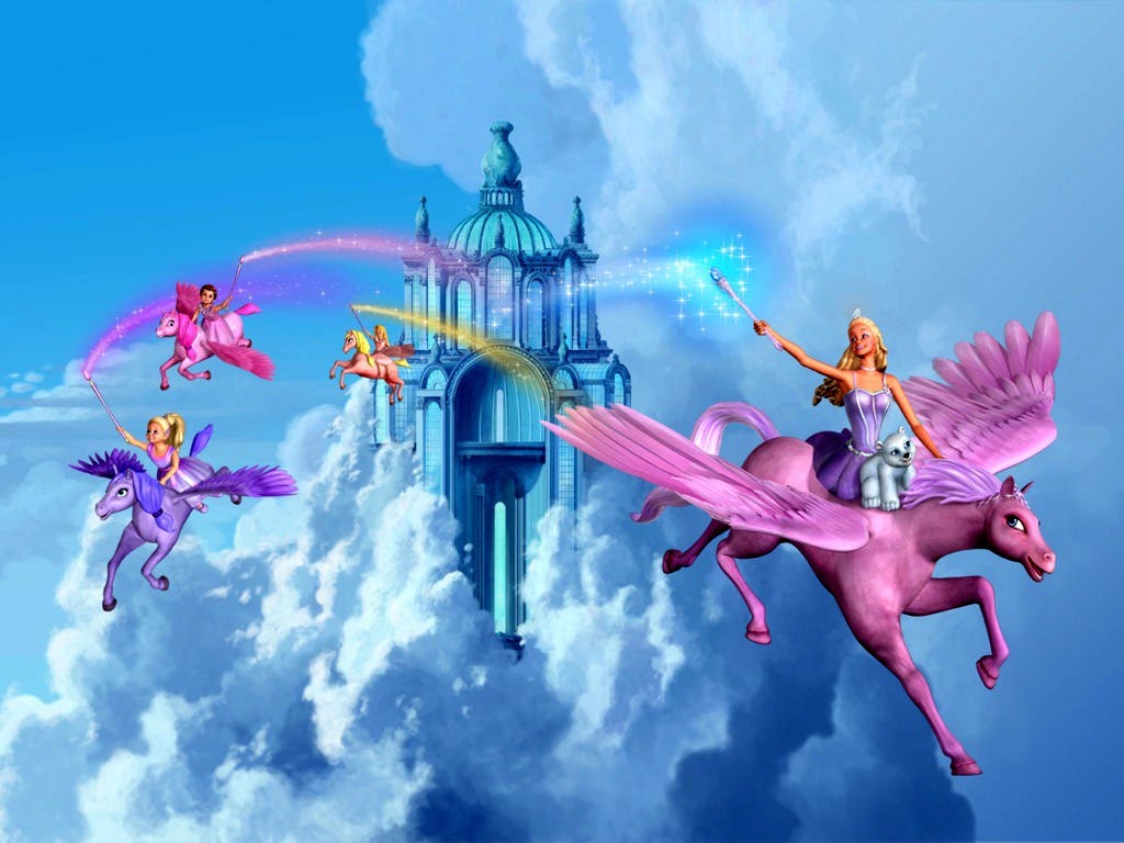 Barbie Magic Of The Pegasus Princess Wallpaper