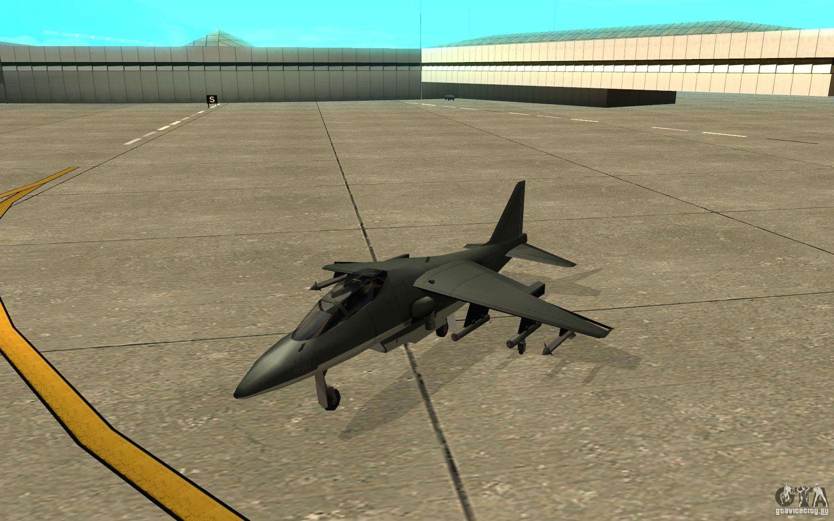 Real Hydra Skin For Gta San Andreas Fighter Aircraft