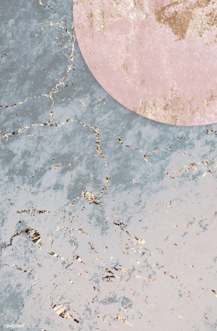 Premium Image Of Gray And Gold Marble With Pink Circle