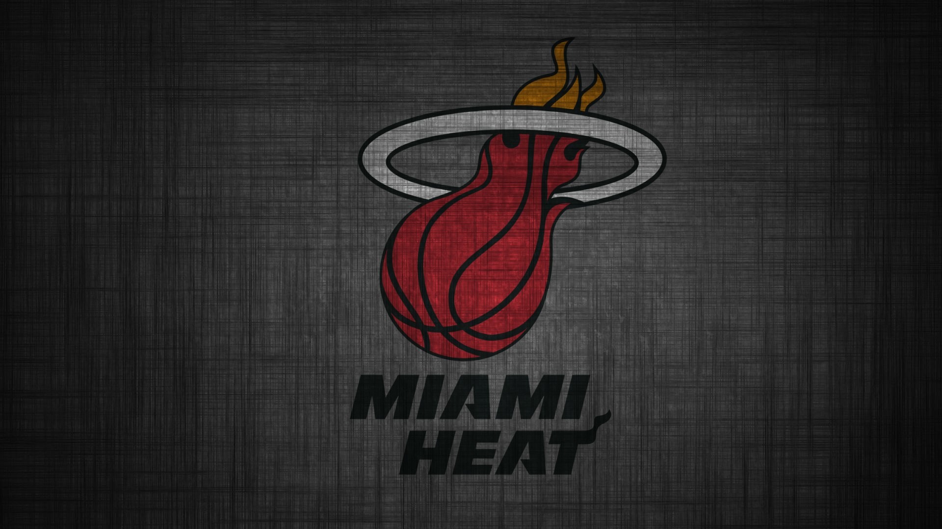 Miami Heat Logo Wallpaper Image