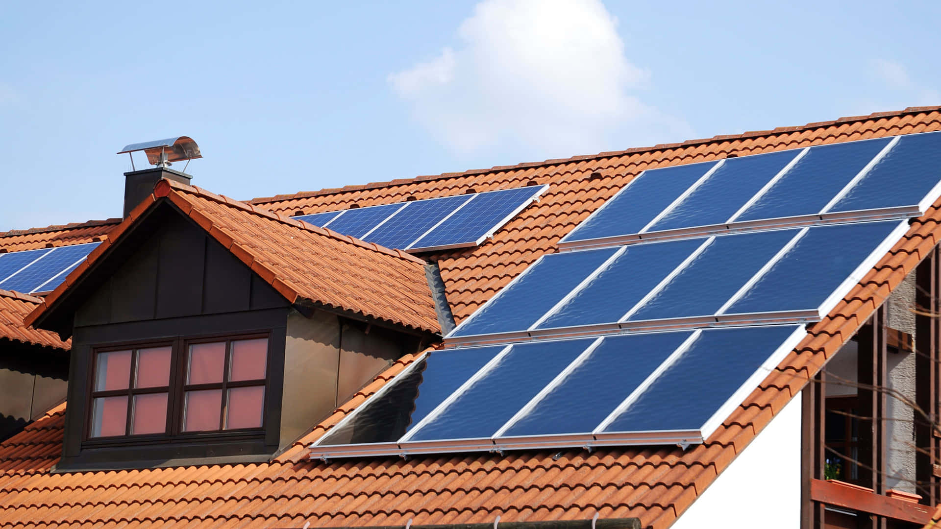 Solar Panel Background Wallpaper
