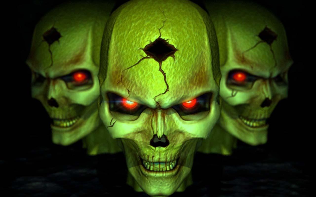 3d Horror Skull HD Wallpaper Android Apps On Google Play