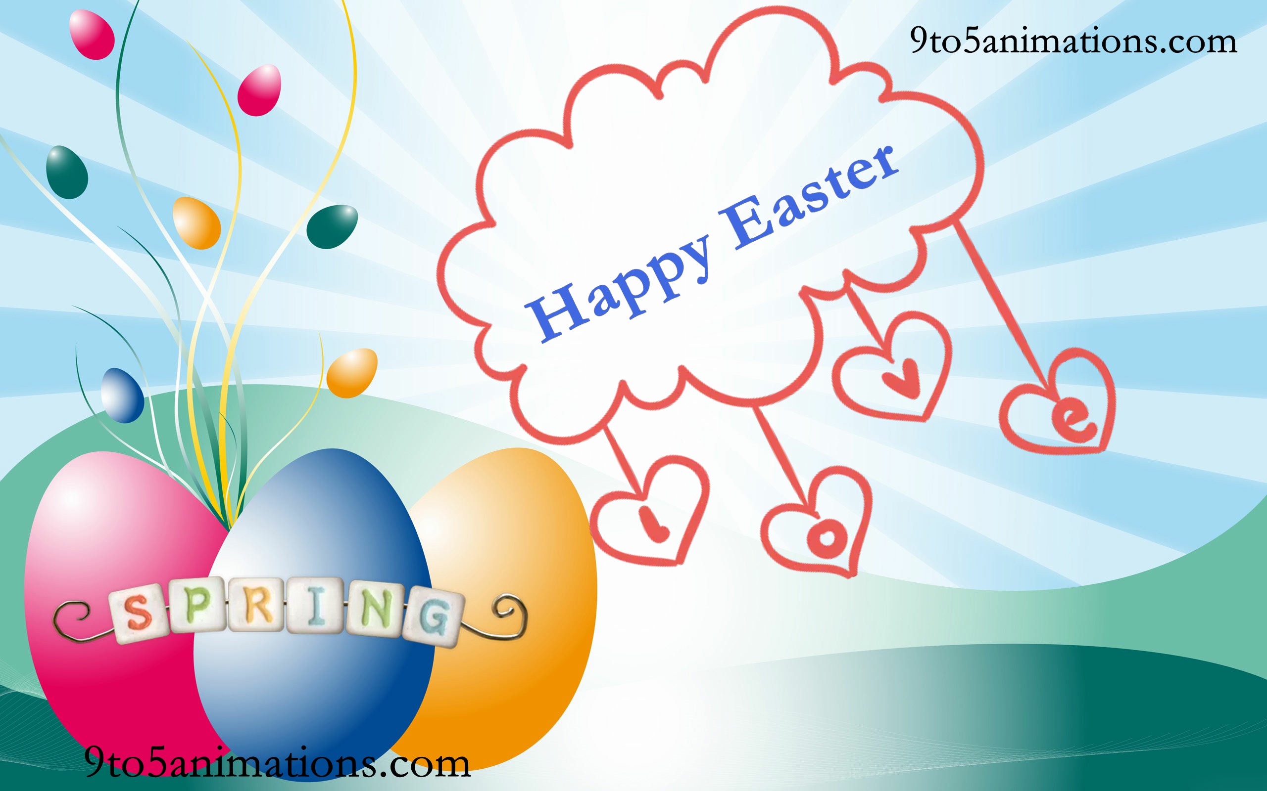 Easter Wallpaper 9to5animations