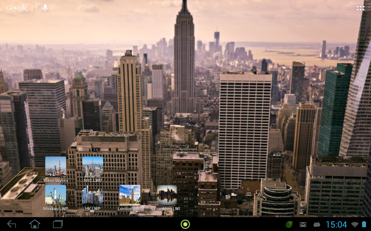 3d New York Live Wallpaper Android Appar P Google Play