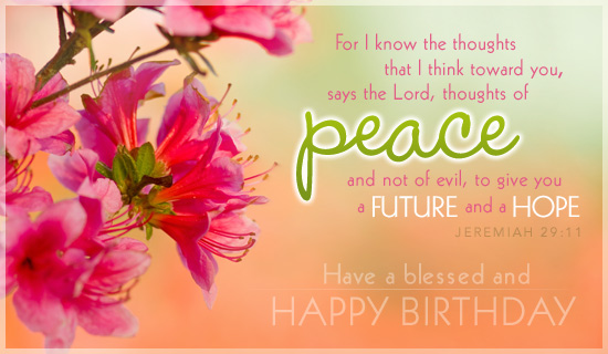 Blessed BirtHDay Ecard Email Personalized Cards