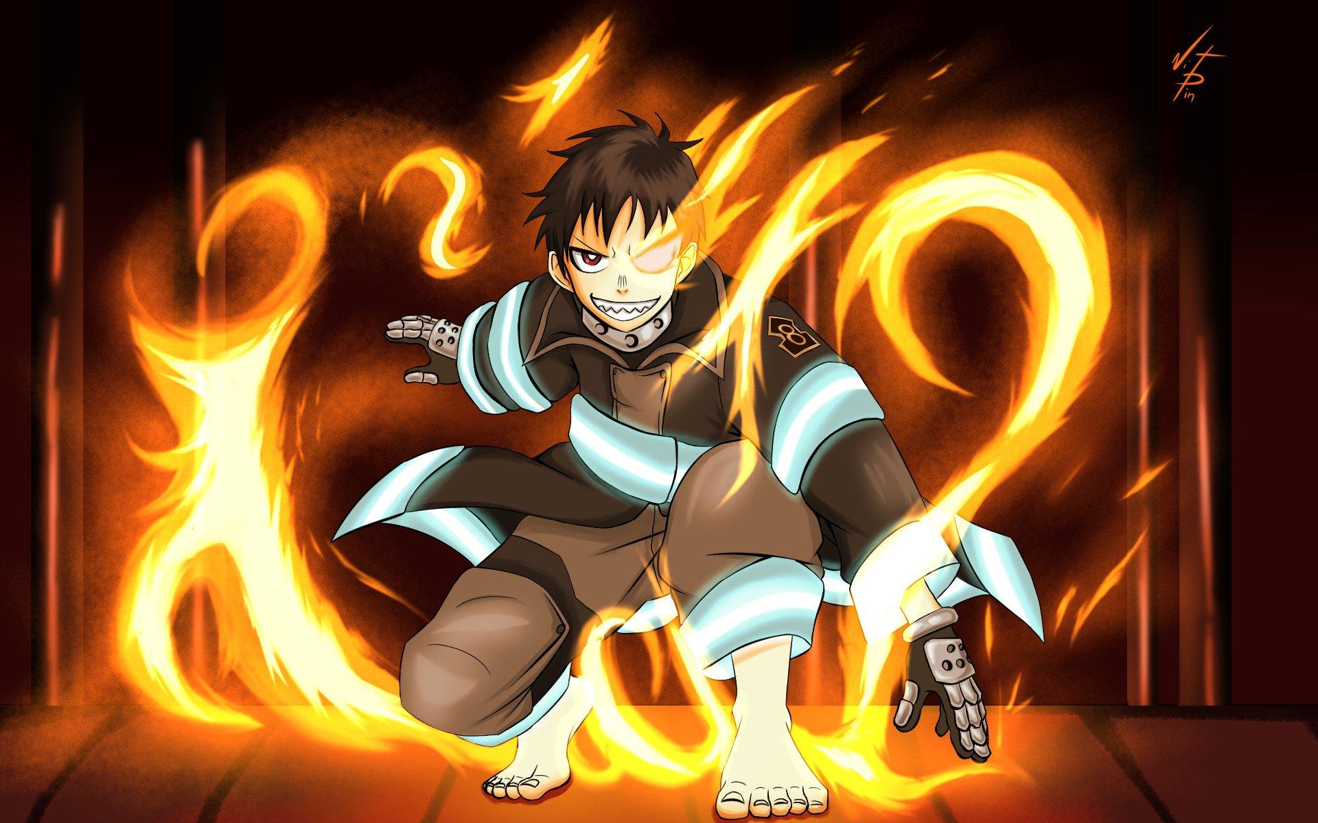 Fire Force Wallpaper On