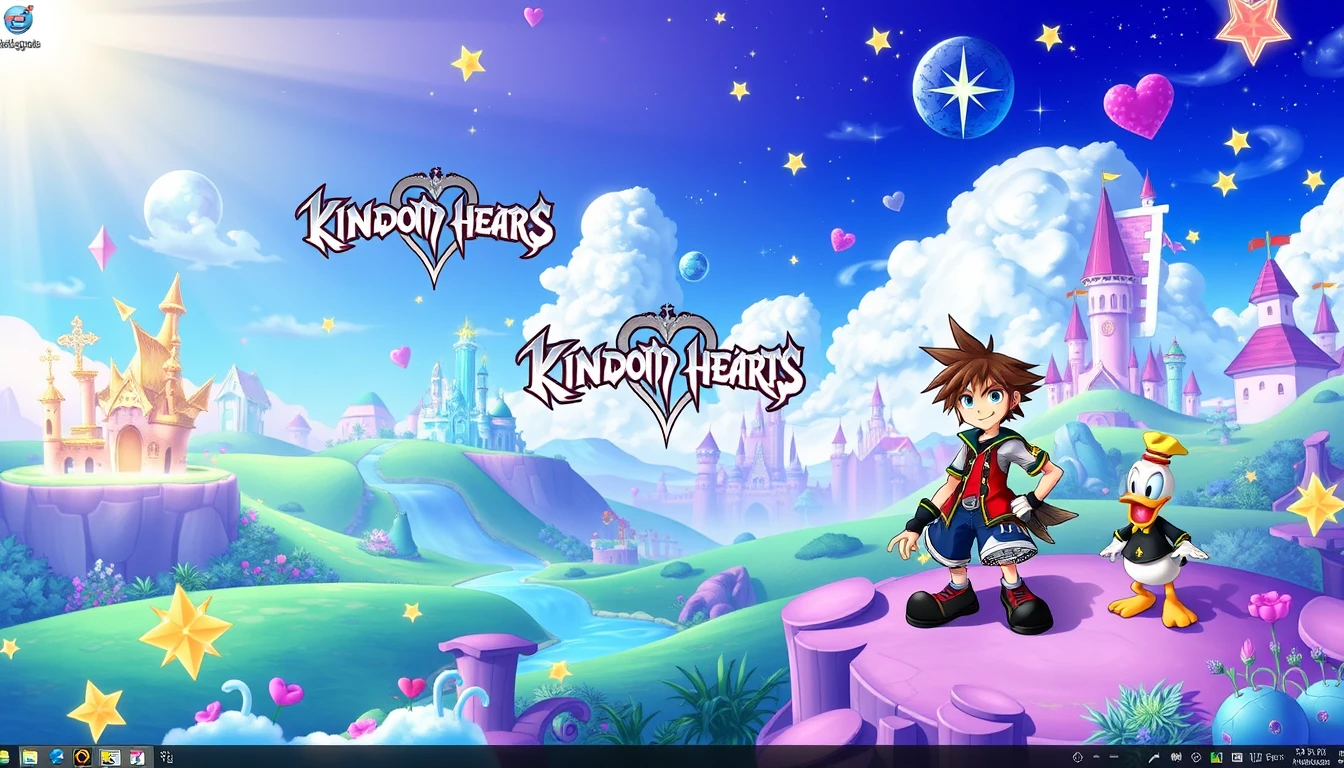 Kingdom Hearts Desktop Background