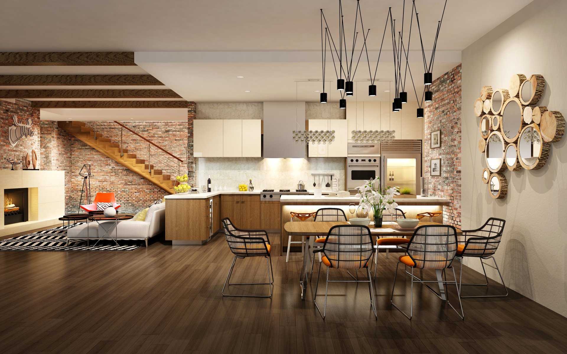 Modern Kitchen HD Wallpaper At David Provencher