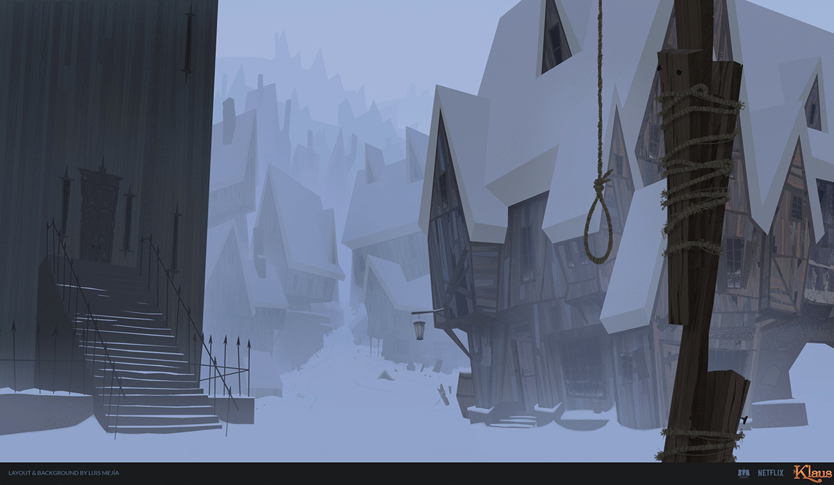 Klaus Layout Background Painting On