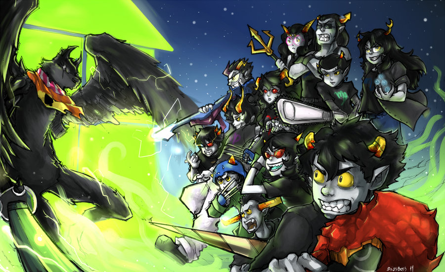 Homestuck Troll Background Business By