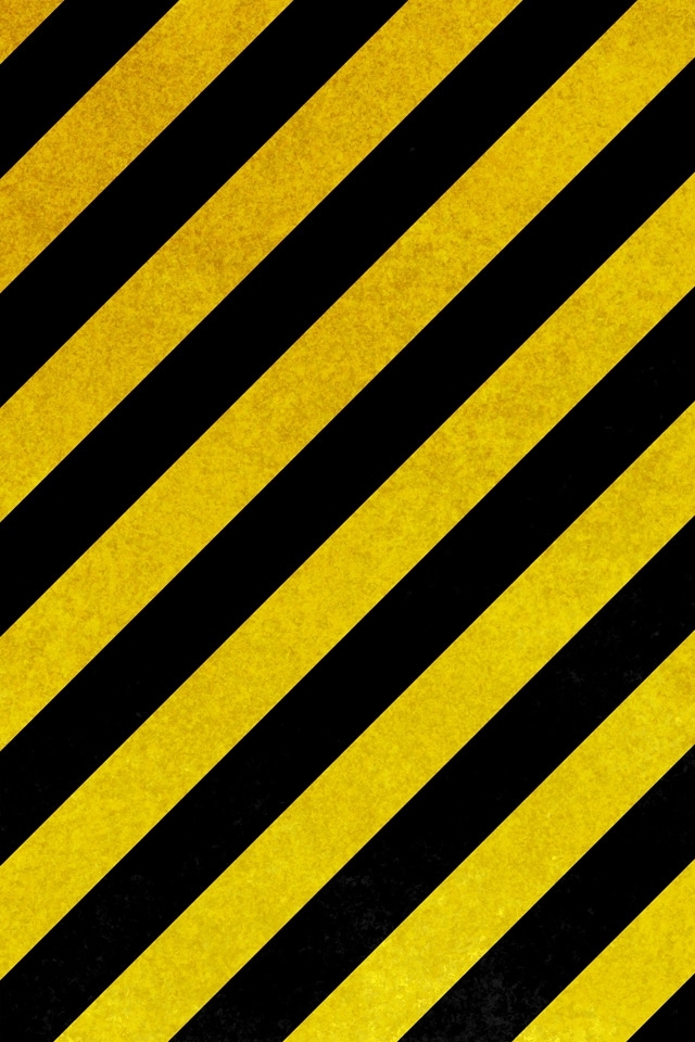 Warning Lines HD Wallpaper for iphone 4iphone 4S Free Download
