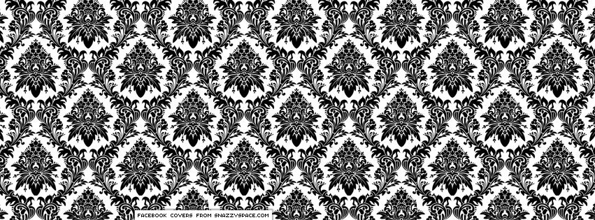 Victorian Wallpaper Pattern Black And White