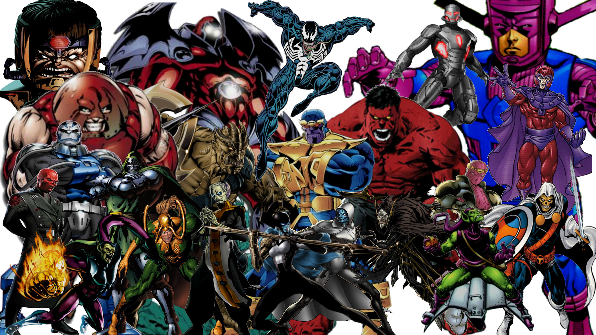 Marvel Villains Wallpaper