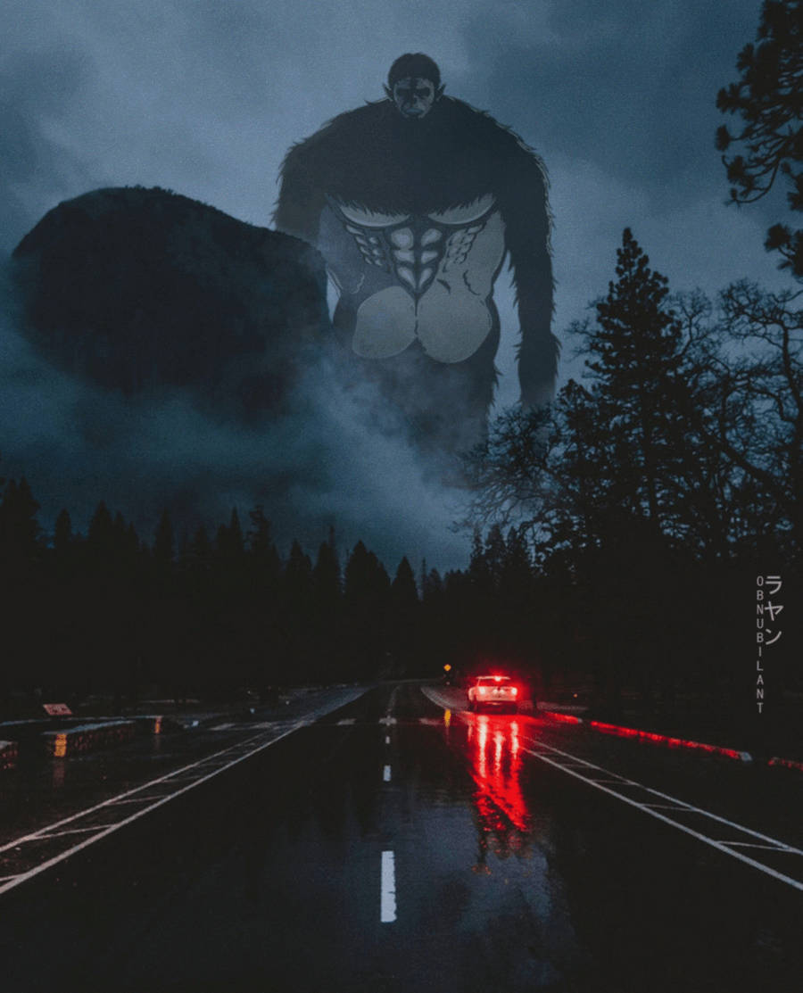 Beast Titan Attack On iPhone Wallpaper