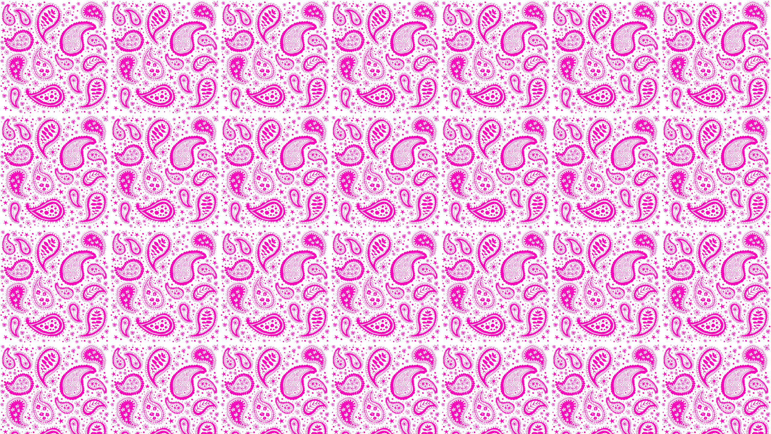 This Pink Paisley Desktop Wallpaper Is Easy Just Save The