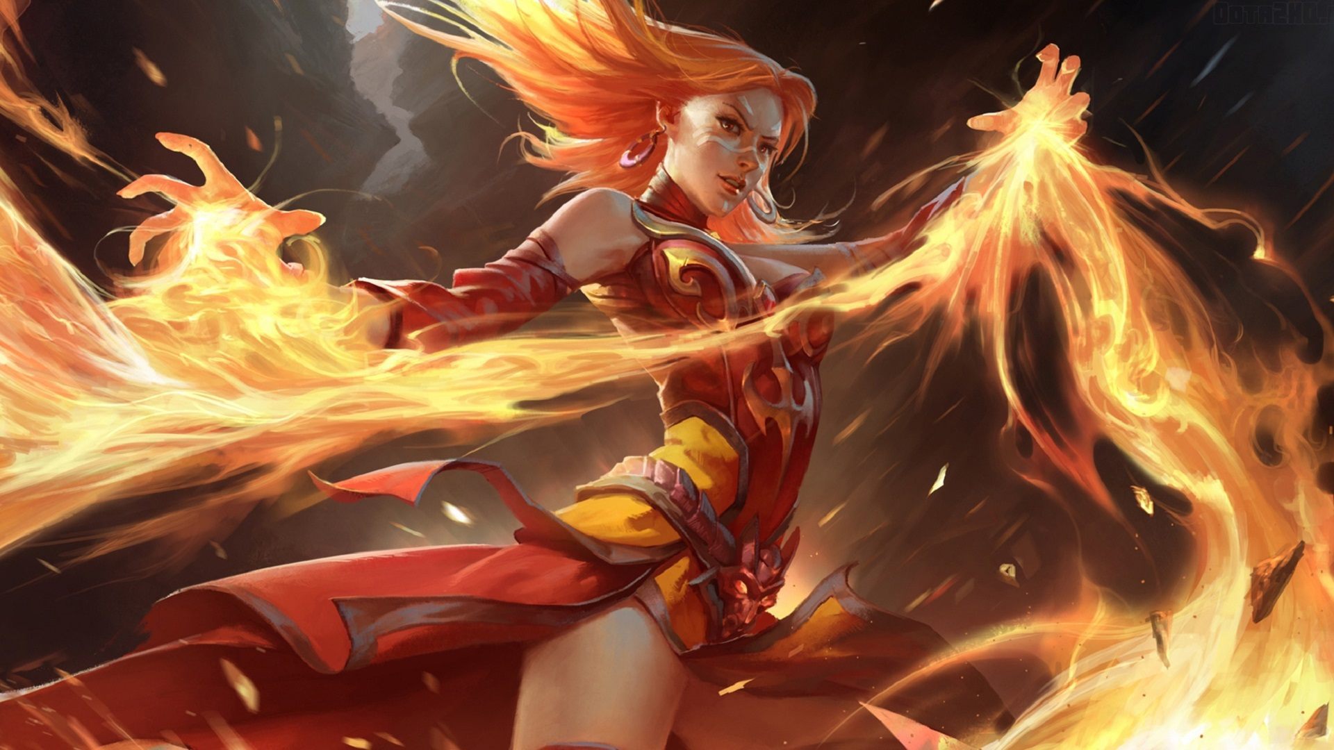 Dota Lina 3d Defense Of The Ancients Games