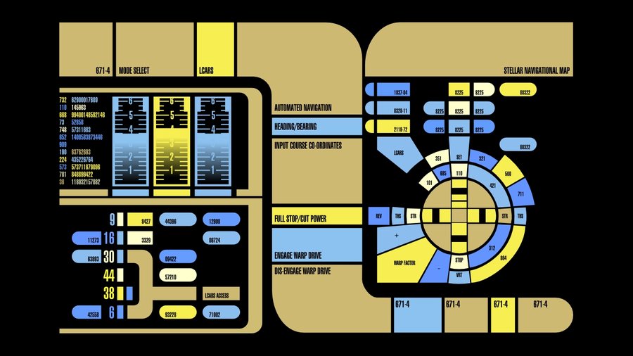 Star Trek Control Panel Wallpaper - WallpaperSafari