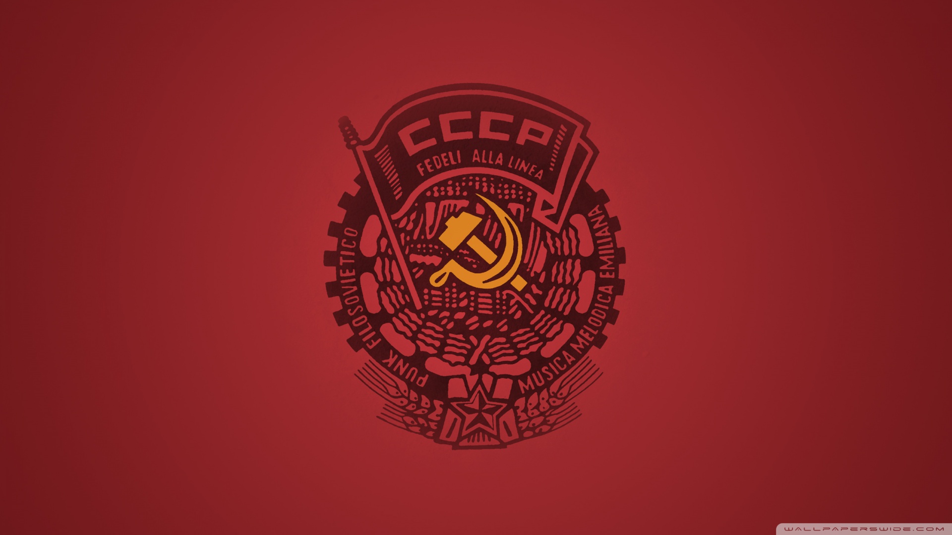 Soviet Flag Wallpaper Cccp