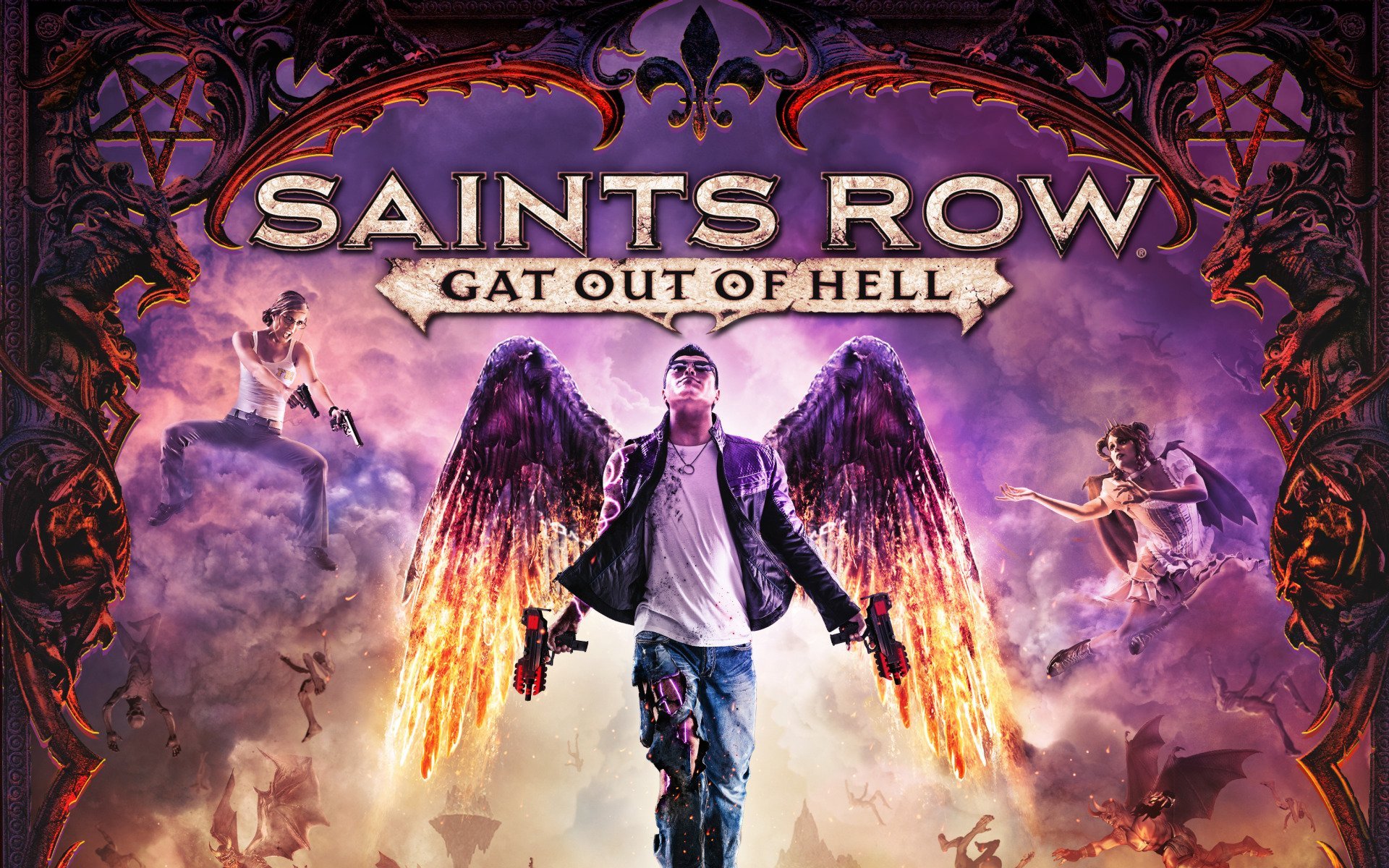 Saints Row Gat Out Of Hell HD Wallpaper Background Image 1920x1200
