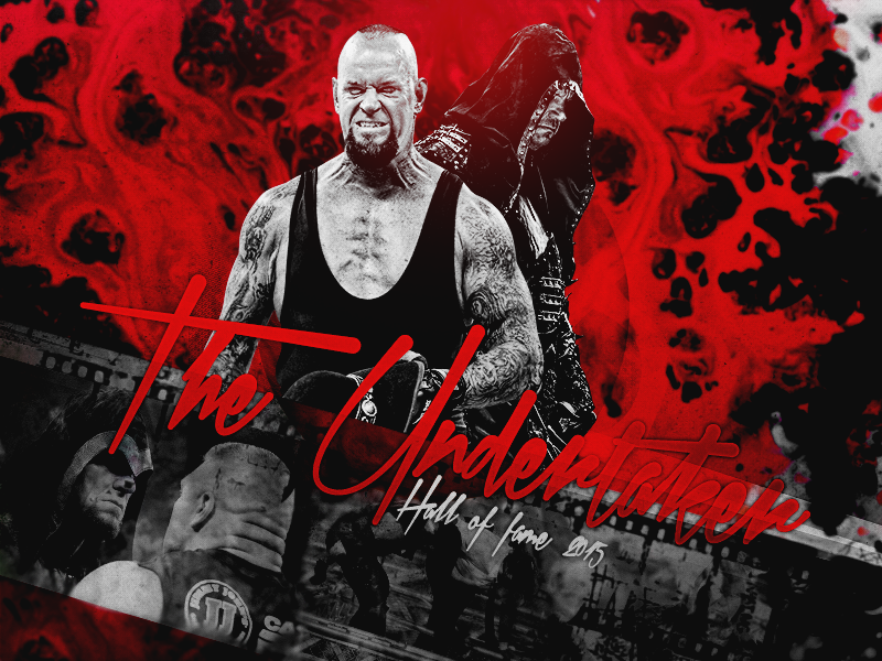 The Undertaker Hall Of Fame By Anan99gfx