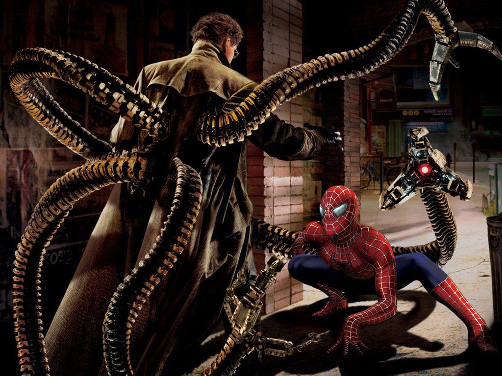 Spiderman Vs Doctor Octopus Wallpaper Spidermangamesonly