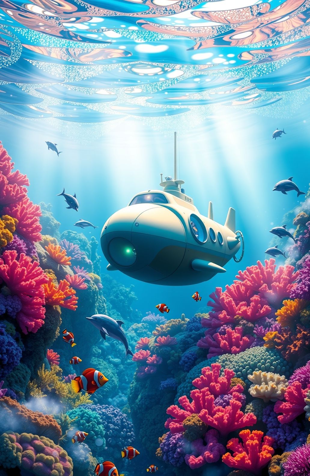 Disney Nautilus Submarine Wallpaper