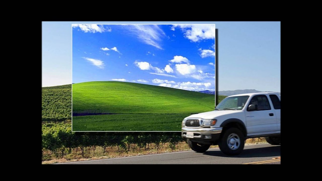 The Windows Xp Background Is Real Picture Proof