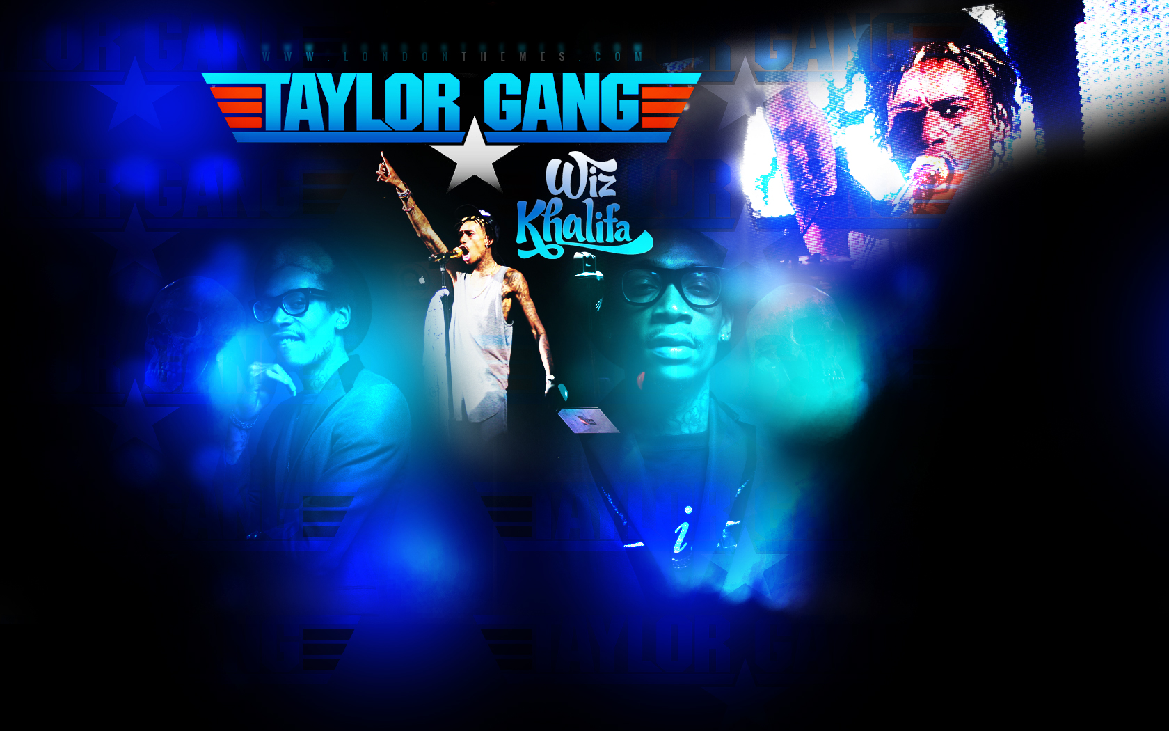 Taylor Gang Concert Wiz Khalifa Wallpaperjpg