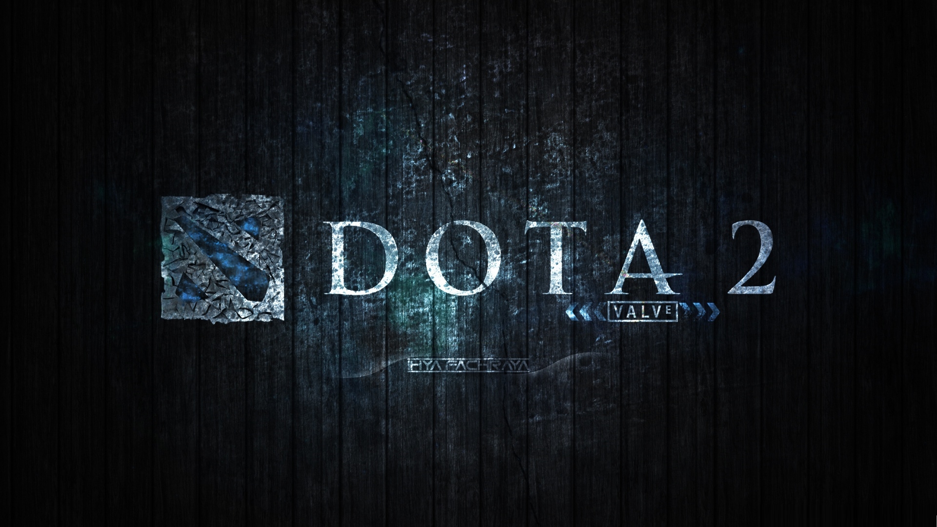 Dota Blue Edition Background HD Wallpaper