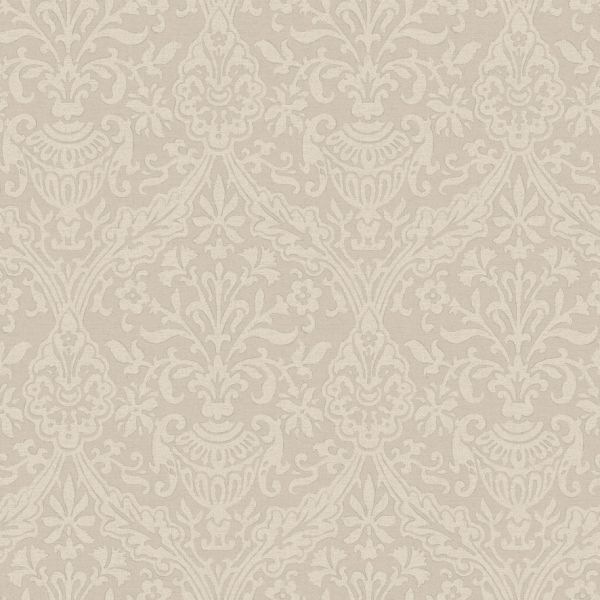 Taupe Urn Damask Wallpaper For the Home Pinterest 600x600