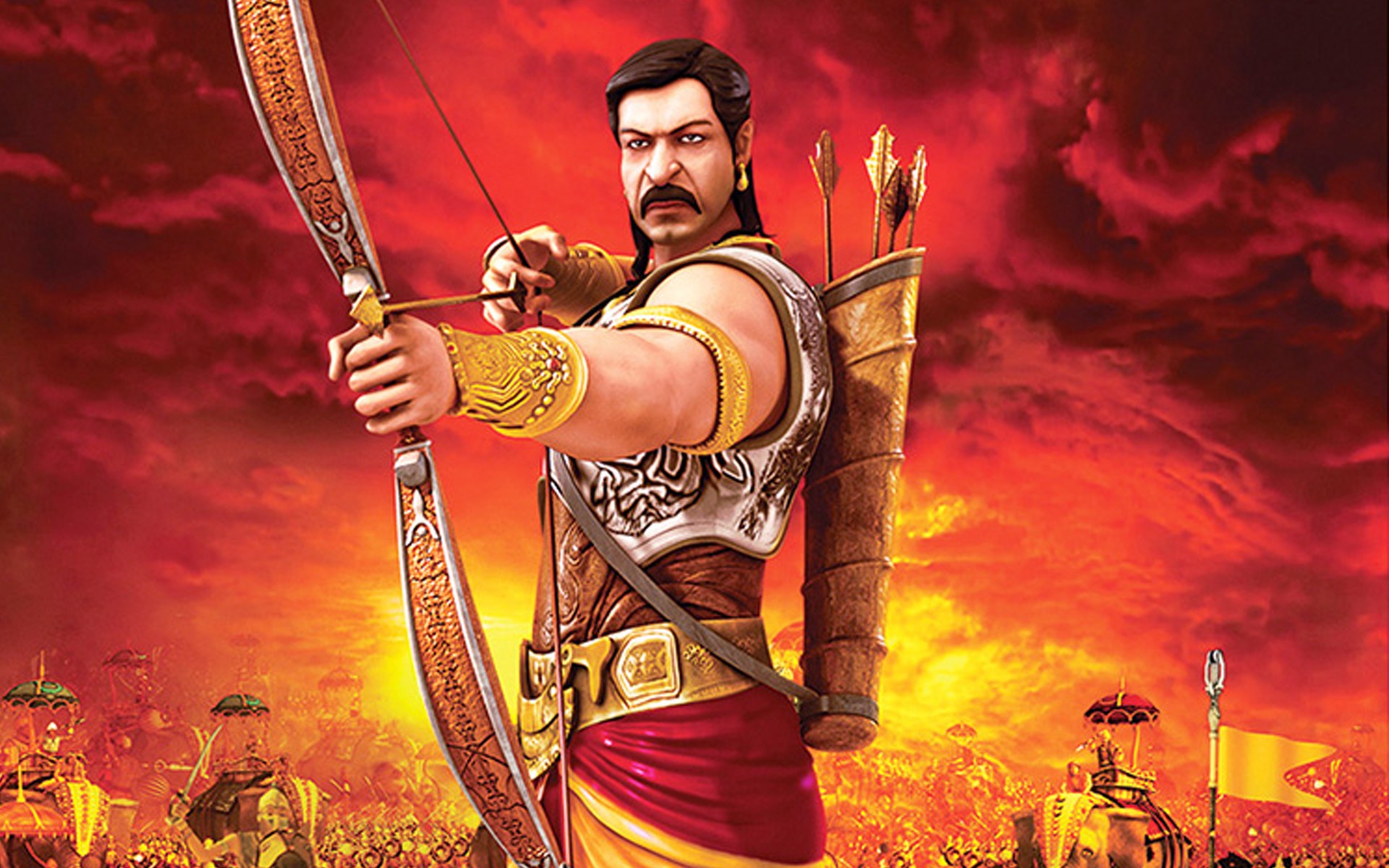 Arjun Mahabharat 3d Animation Movie