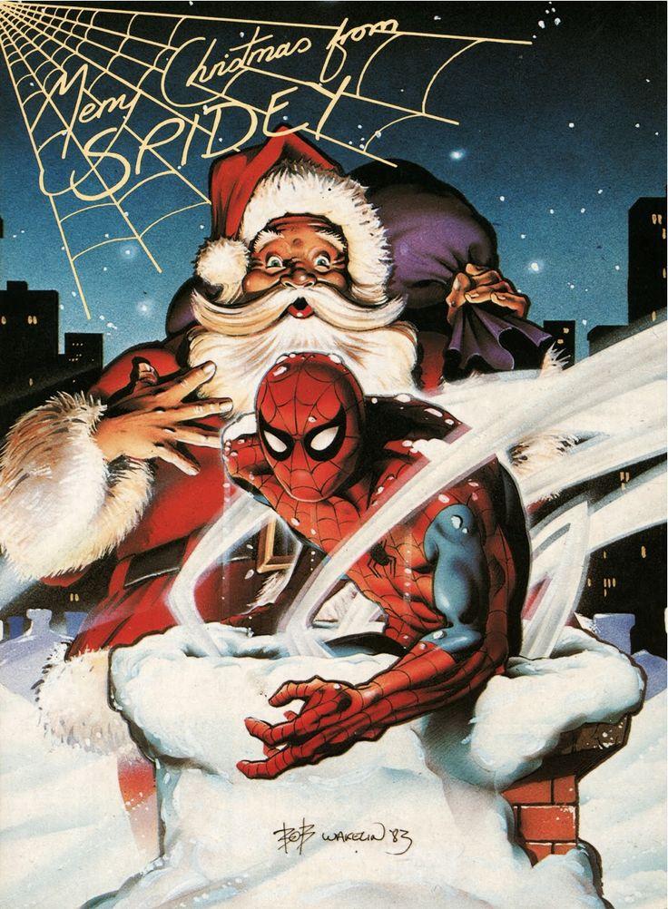 A R C H I V E Christmas Ics Spiderman Art Superhero