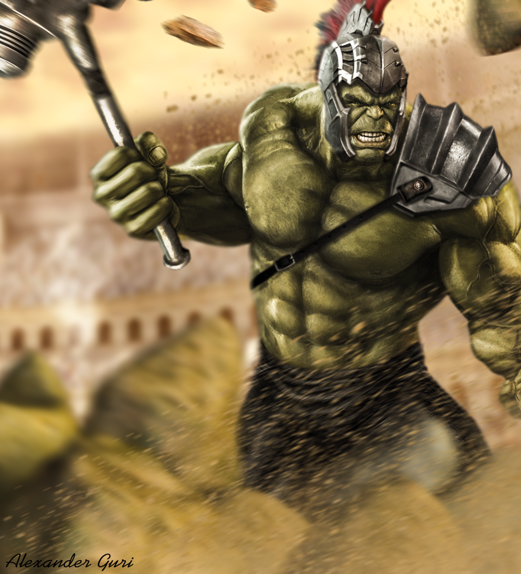 Gladiator Hulk Thor Ragnarok By Alex521guri