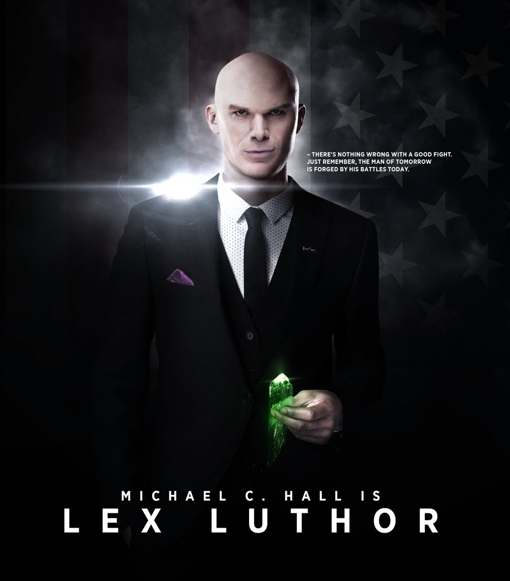 Michael C Hall Is Lex Luthor By Jmattisson Fan Art Wallpaper Movies Tv