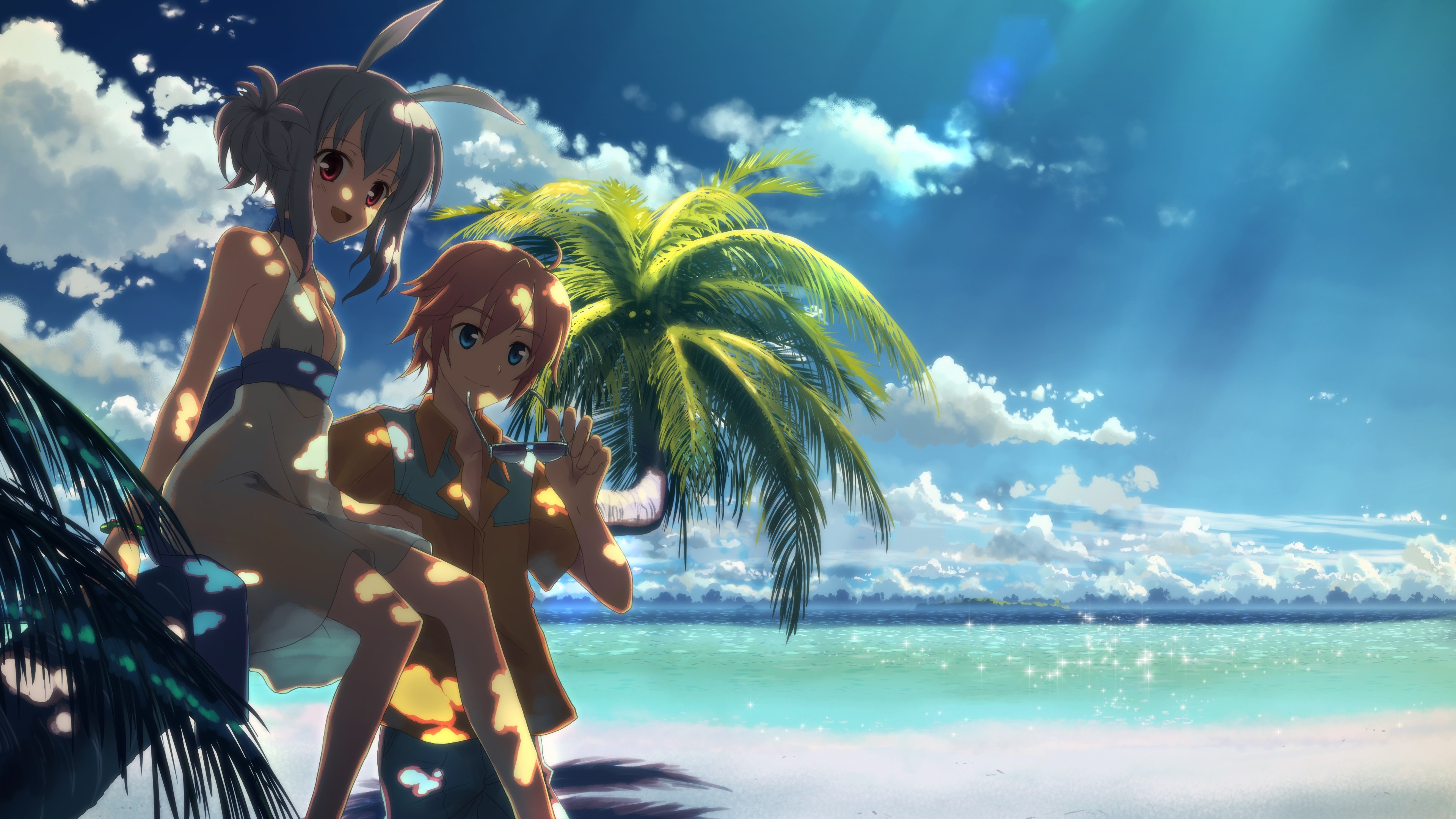 Anime Dj Max Beach Wallpaper HD Desktop And Mobile Background