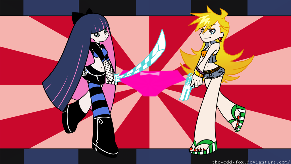 Panty And Stocking With Garterbelt Wallpaper By The Odd Fox
