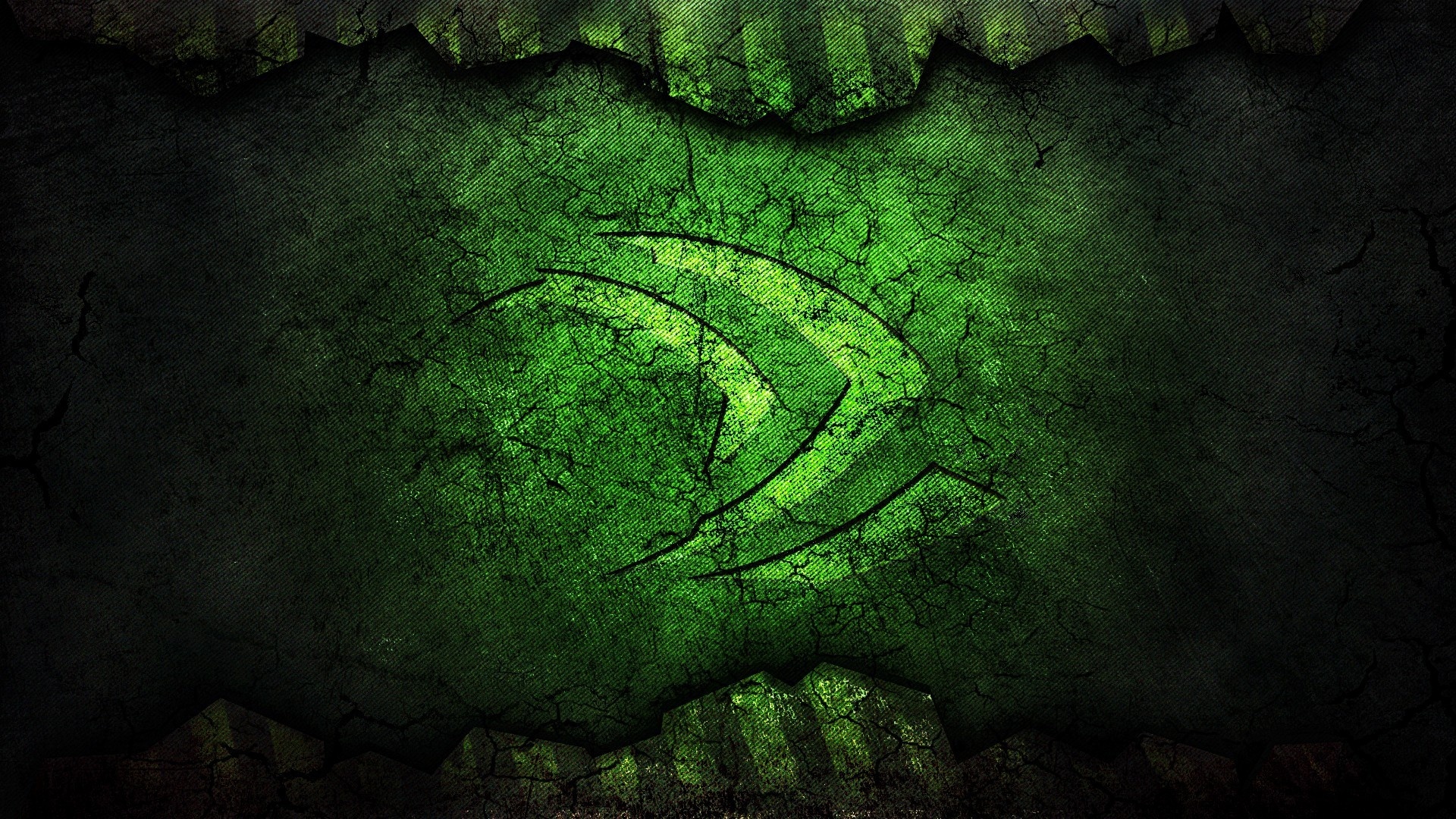 Nvidia Green Logo Wallpaper HD 1080p Desktop