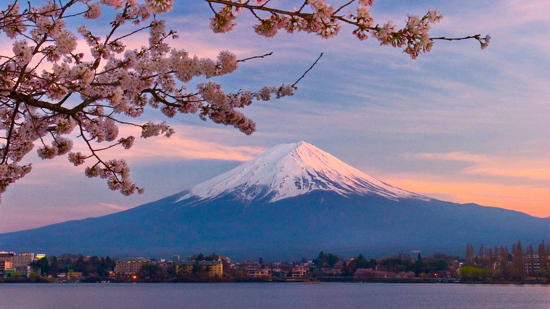 Japans Mount Fuji scenery wallpaper Desktop Background Scenery